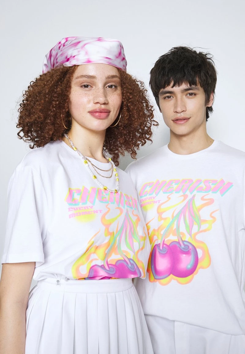 YOURTURN GRAPHIC TEE UNISEX - T-shirt Con Stampa - White 6 YOURTURN GRAPHIC TEE UNISEX - T-shirt Con Stampa - White - immagine 4