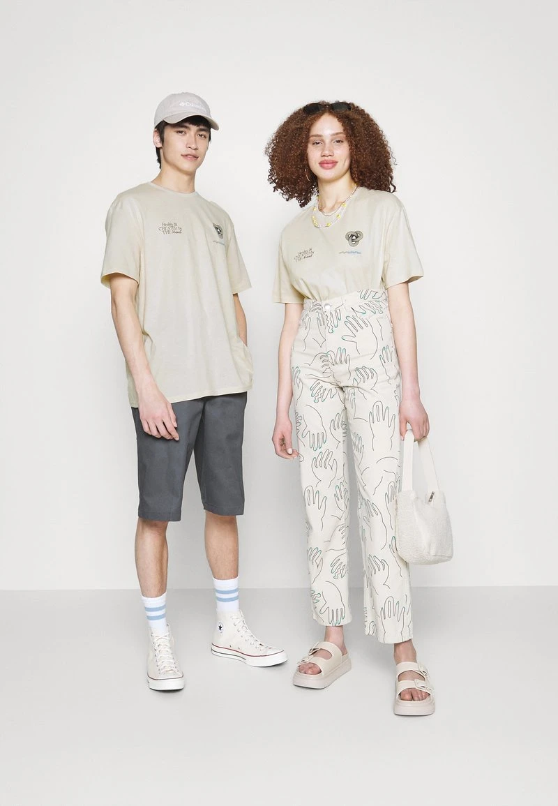 YOURTURN UNISEX - T-shirt Con Stampa - Grey 4 YOURTURN UNISEX - T-shirt Con Stampa - Grey - immagine 2