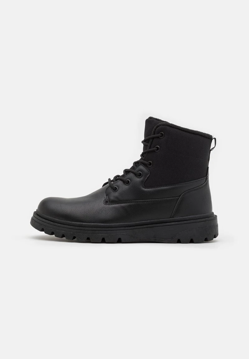 YOURTURN UNISEX - Stivaletti Stringati - Black 3 YOURTURN UNISEX - Stivaletti Stringati - Black