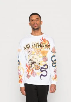 YOURTURN GRAPHIC SHIRT UNISEX - Maglietta A Manica Lunga - White