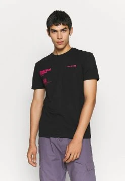 YOURTURN UNISEX - T-shirt Con Stampa - Black