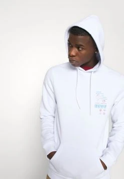 YOURTURN UNISEX - Felpa Con Cappuccio - White -Sconto YOURTURN in Italia f5b67fdf917a44649f86770c3e23ca94
