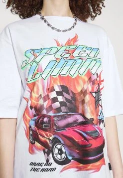 YOURTURN UNISEX - T-shirt Con Stampa - White -Sconto YOURTURN in Italia f7125b8434b5409a979970c4e228a0ac