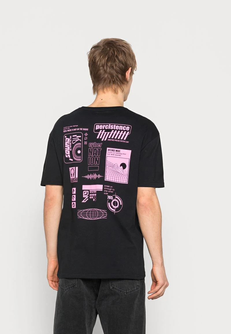 YOURTURN PERCISTENCE GRAPHIC T-SHIRT UNISEX - T-shirt Con Stampa - Black 5 YOURTURN PERCISTENCE GRAPHIC T-SHIRT UNISEX - T-shirt Con Stampa - Black - immagine 3