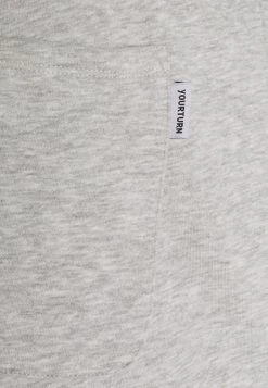 YOURTURN UNISEX - Pantaloni Sportivi - Mottled Light Grey -Sconto YOURTURN in Italia fd02460eaf114827b68c1d701fa09ef2